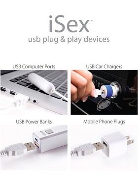 Pipedream: iSex, USB Massage Kit, vit