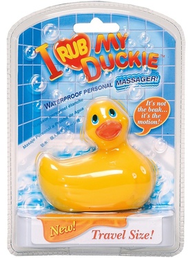 Big Teaze Toys: I Rub My Duckie, Travel Size, gul