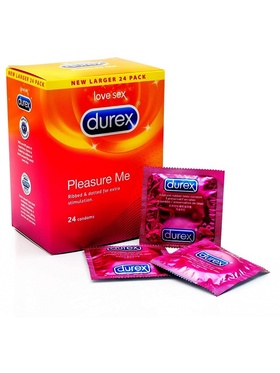 Durex Pleasure Me: Kondomer, 24-pack