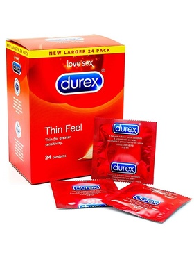 Durex Thin Feel: Kondomer, 24-pack