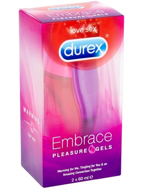 Durex Embrace: Pleasure Gels, 2 x 60 ml