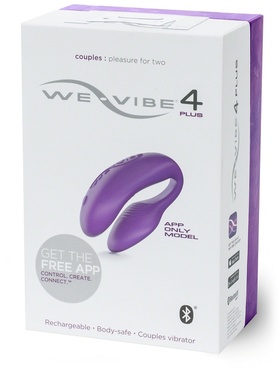 We-Vibe 4 Plus, App Only Model, lila