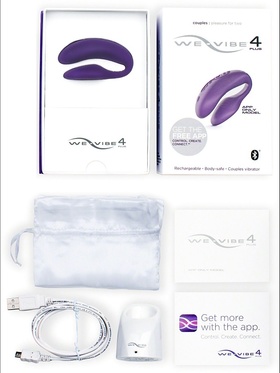 We-Vibe 4 Plus, App Only Model, lila