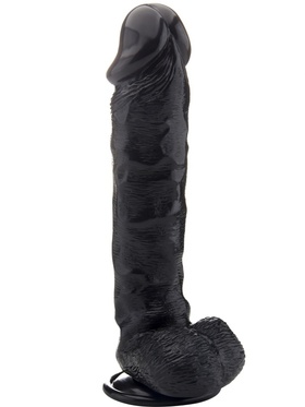 RealRock: Realistic Cock, 34 cm, svart