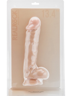 RealRock: Realistic Cock, 34 cm, hudfärgad