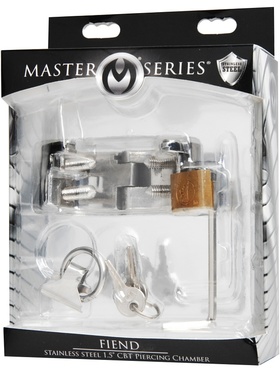 XR Master Series: Fiend, Stainless Steel CBT Piercing Chamber