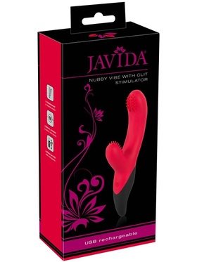 Javida: Nubby Vibe with Clit Stimulator