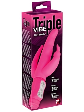 You2Toys: Triple Vibe, 3 in 1 Vibrator