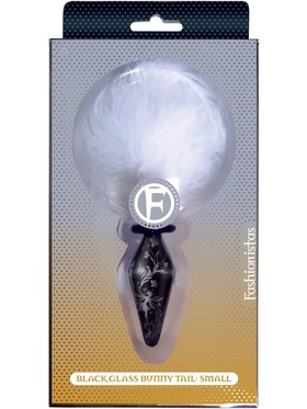 Fashionistas: Black Glass Bunny Tail, small