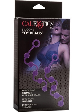 California Exotic: Silicone O Beads, lila