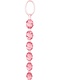 Swirl Beads, rosa