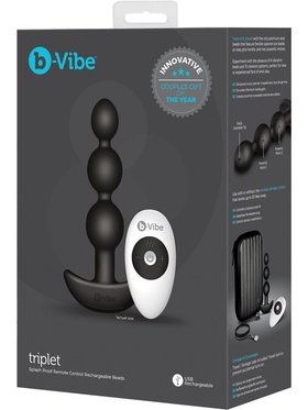 B-Vibe: Triplet, Remote Control Rechargeable Beads