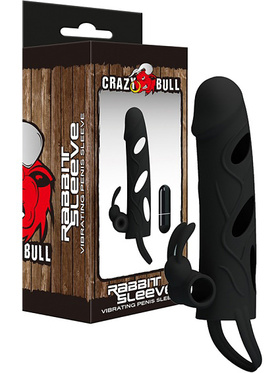 Crazy Bull: Rabbit Sleeve, Vibrating Penis Sleeve