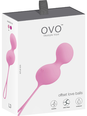 OVO: L3, Offset Love Balls, rosa