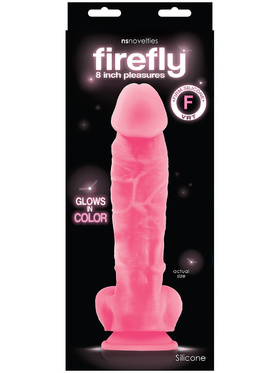 NSNovelties: Firefly, 8 inch Pleasures, rosa