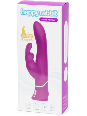 Happy Rabbit: Curve Vibrator, lila