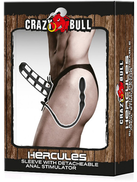 Crazy Bull: Hercules, Sleeve with Detacheable Anal Stimulator