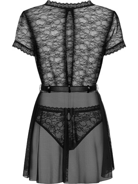 Obsessive: Swanita, Robe & Panties, svart