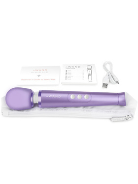 Le Wand: Petite, Rechargeable Vibrating Massager, lila