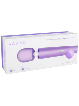 Le Wand: Petite, Rechargeable Vibrating Massager, lila