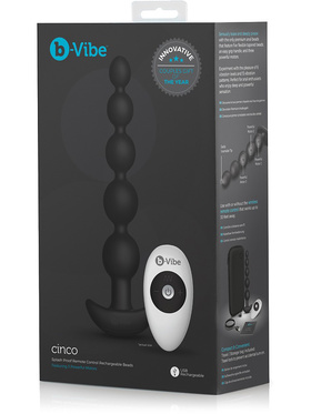 B-Vibe: Cinco, Remote Control Rechargeable Beads