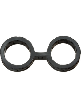 Doc Johnson: Japanese Bondage-style, Silicone Cuffs, Large