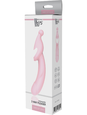 Dream Toys: Vibes of Love, Rechargable 2-way Pleaser, rosa