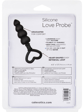 California Exotic: Silicone Love Probe, svart