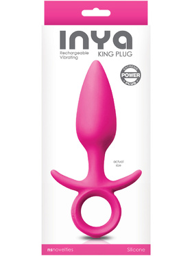 NSNovelties: Inya, Vibrating King Plug, medium