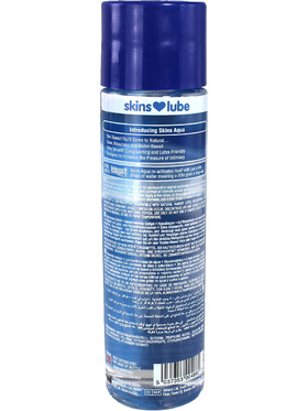 Skins Lube Aqua: Water Based Lubricant, 250 ml