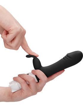 Shots Toys: GC Rabbit Vibrator, svart