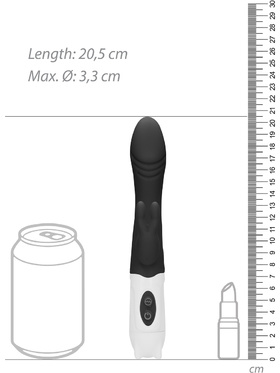 Shots Toys: GC Rabbit Vibrator, svart