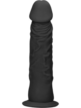 RealRock Skin: Realistic Dildo, 24 cm, svart