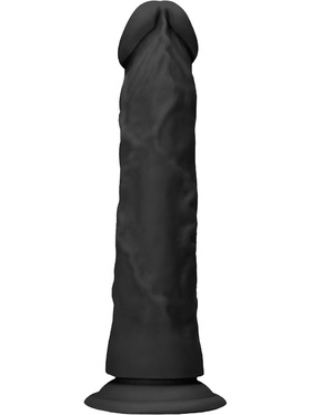 RealRock Skin: Realistic Dildo, 24 cm, svart