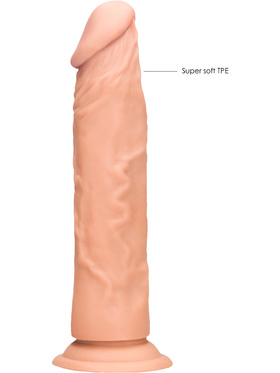 RealRock Skin: Realistic Dildo, 24 cm, ljus