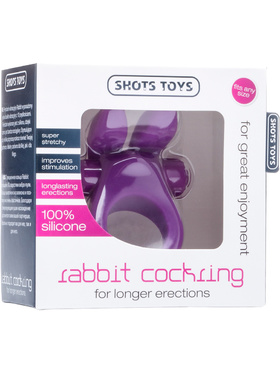 Shots Toys: Rabbit Cockring, lila