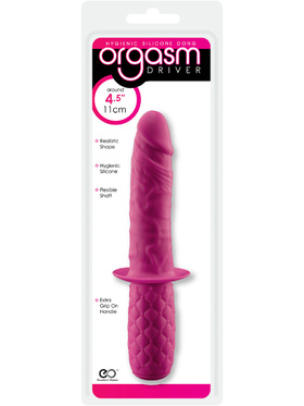 Excellent Power: Orgasm Driver, Hygienic Silicone Dong, rosa