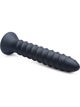 XR Master Series: Power Screw, 10x Spiral Silicone Vibrator