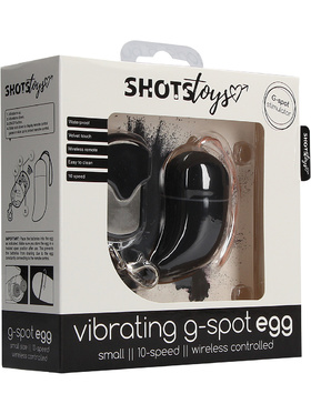 Shots Toys: G-Spot Egg, small, svart