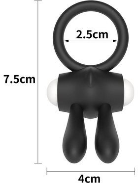 LoveToy: Power Rabbit Clit Cockring