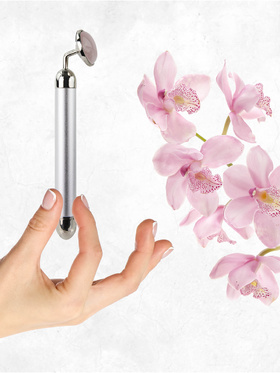 La Gemmes: Vibrating Massager with Rose Quartz Gemstone