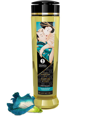 Shunga: Erotic Massage Oil, Sensual Island Blossoms, 240 ml