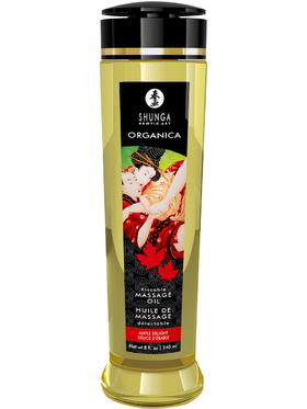 Shunga: Organica, Kissable Massage Oil, Maple Delight, 240 ml