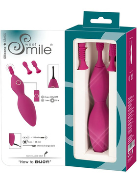 Sweet Smile: Spot Vibrator with 3 Tips