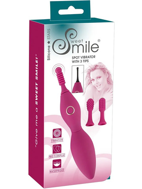 Sweet Smile: Spot Vibrator with 3 Tips