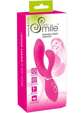 Sweet Smile: Bendable Rabbit Vibrator