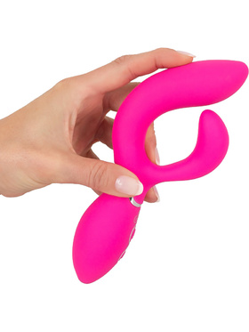 Sweet Smile: Bendable Rabbit Vibrator