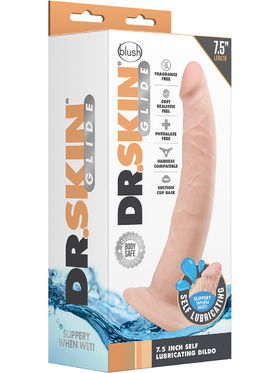 Dr.Skin Glide: Self Lubricating Dildo, 20 cm