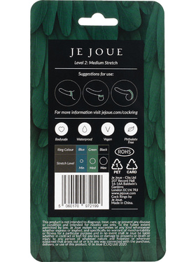 Je Joue: Silicone Cock Ring, Medium Stretch