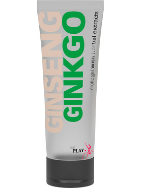 Just Play: Erotic Gel with Ginseng Ginkgo, 80 ml